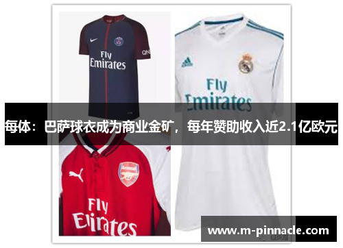 每体：巴萨球衣成为商业金矿，每年赞助收入近2.1亿欧元
